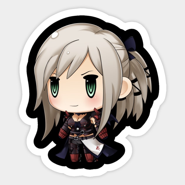 Chibi Aranea Sticker by makoeyes